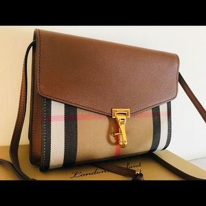 Burberry Small Leather Crossbody Bag